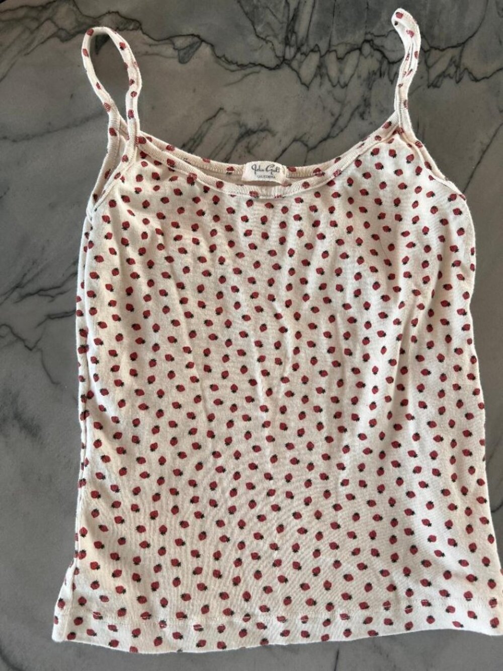 John Galt Strawberry Cami